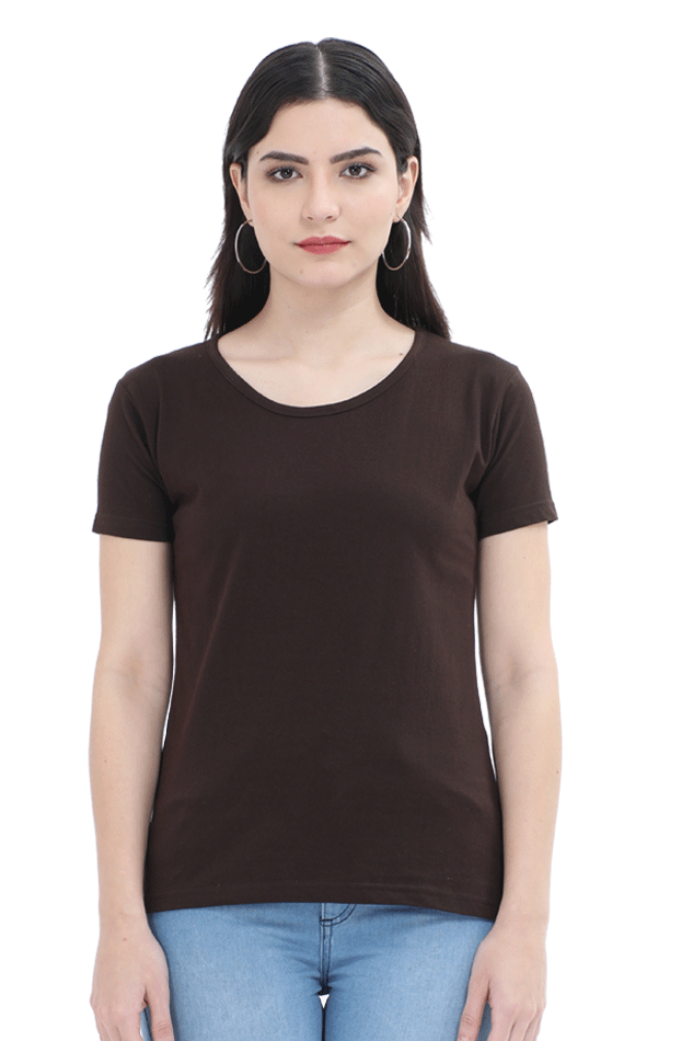 Female Round Neck Half Sleeve Classic