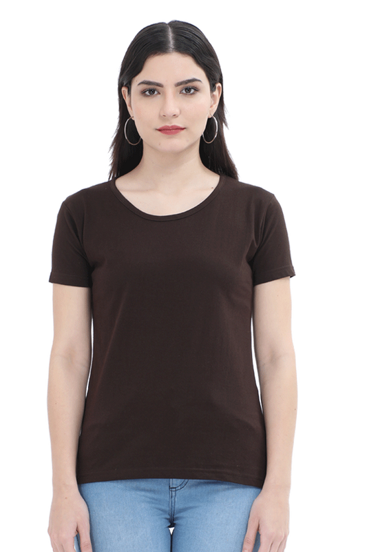 Female Round Neck Half Sleeve Classic