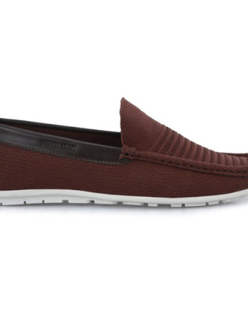 Prolific Men's Airy Mesh Loafers Brown