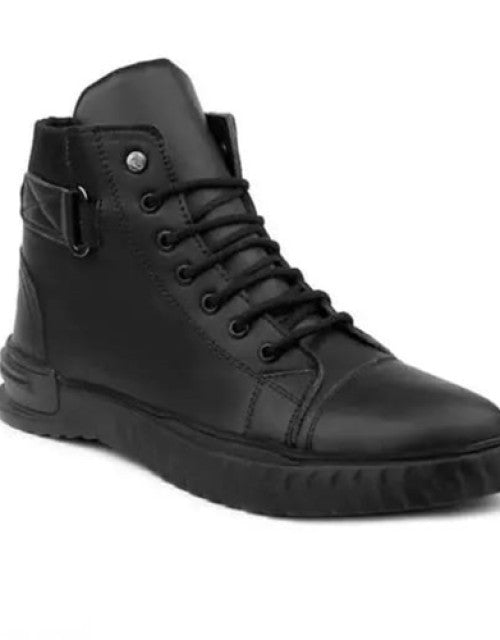 Stylist Black Boot Shoes For Men